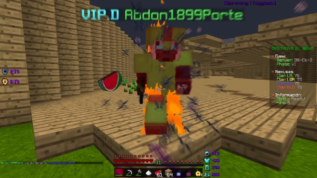 CW MINECUB|NT-LR-KLG-LQR|Recochando con NT #1