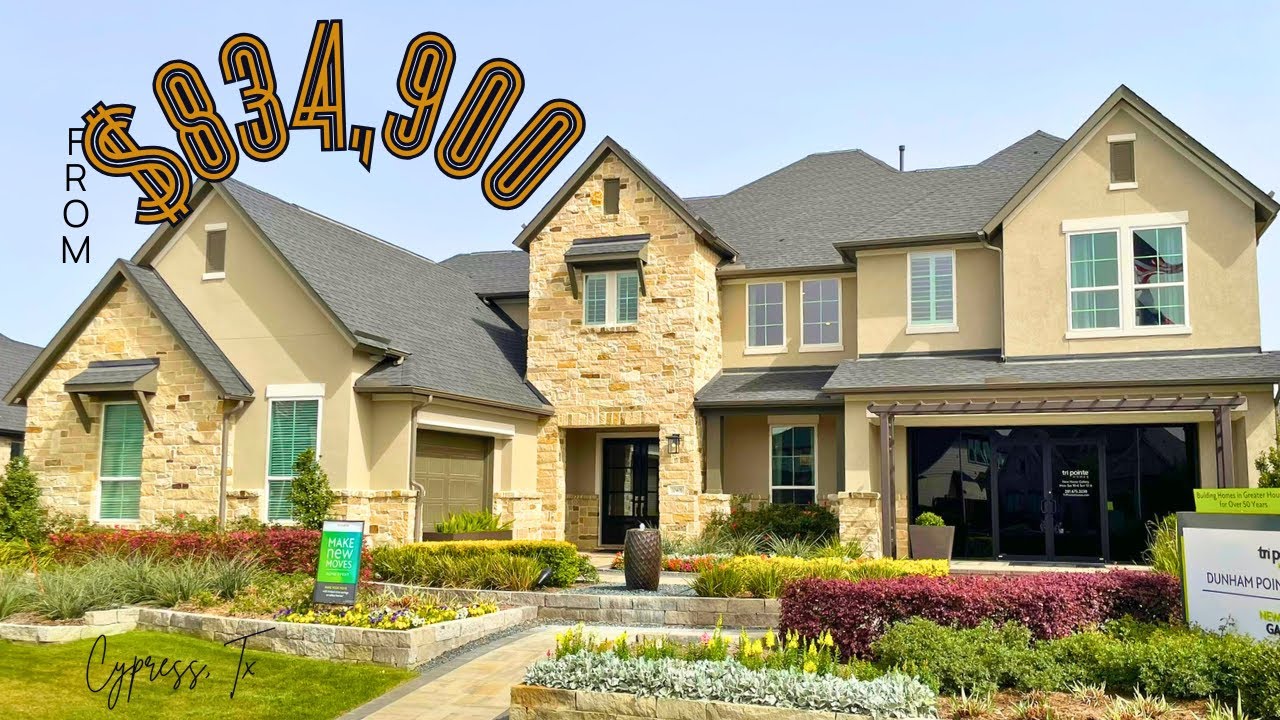 Milan Floor Plan Model Home Tour | Tri Pointe Homes | Dunham Pointe Cypress TX