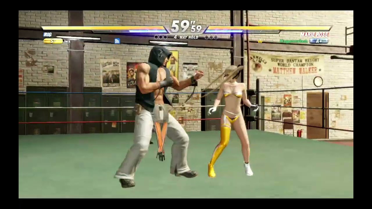 DOA6 強敵リグ、再び、、、(；ﾟдﾟ)ｺﾞｸﾘ…💦💦