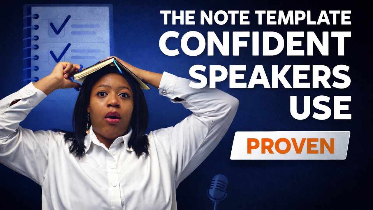 HOW TO STRUCTURE YOUR NOTE TO SPEAK CLEARLY & CONFIDENTLY IN MEETINGS (TEMPLATE INCLUDED) 📝