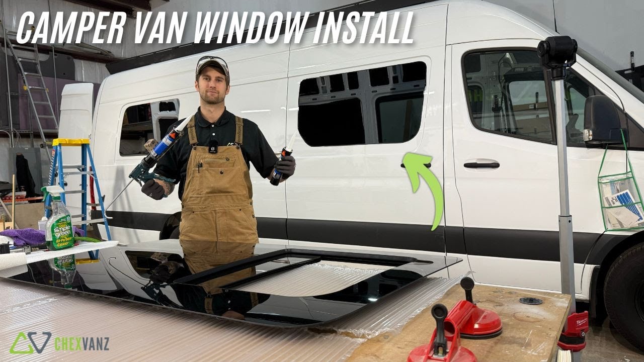 Camper Van Window Install Guide | Tips & Tricks Mercedes Sprinter