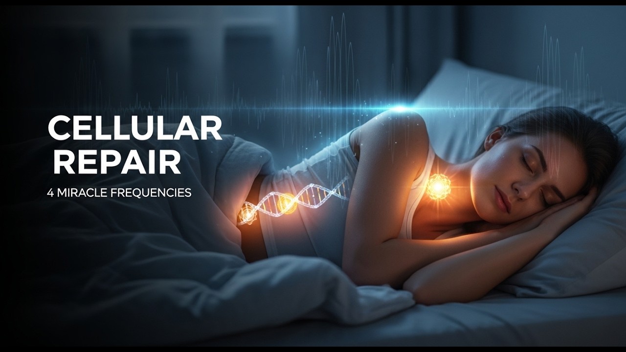 The Deepest Healing: Unlock Full Body Regeneration with These 4 Frequencies (432Hz + 528Hz)