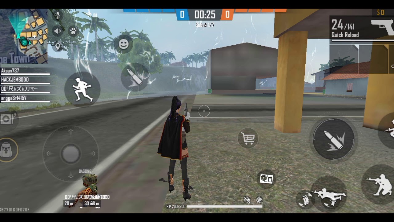 Ketemu top global gocek free fire auto pengen banting hp!!