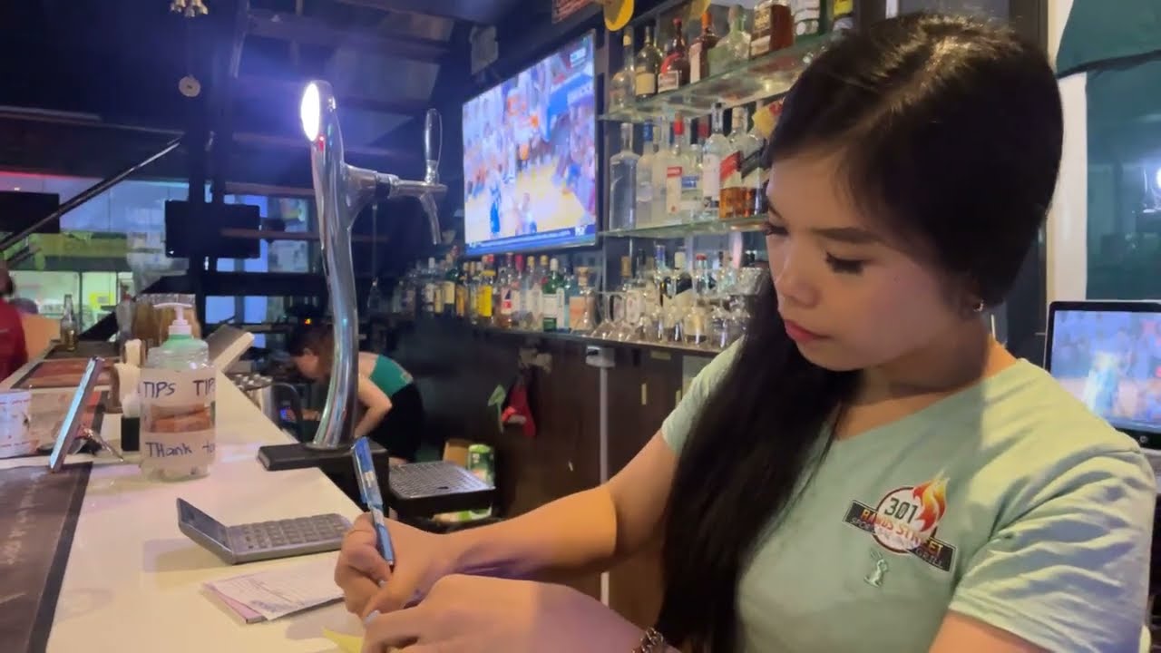 [4K CEBU 🇵🇭]   Sports bars near Mango Avenue | CEBU NIGHTLIFE | #Philippines #cebu