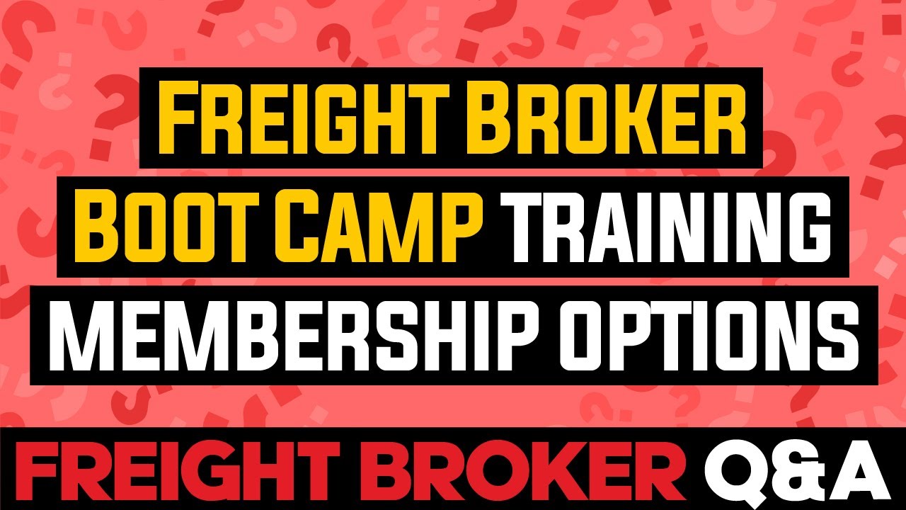 What is Freight Broker Boot Camp?