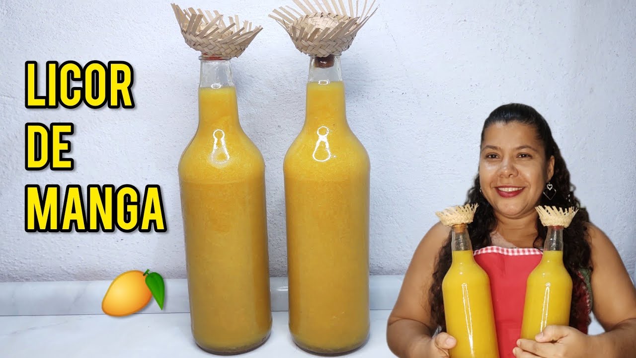 Licor de manga barato, gostoso e fácil para as festas juninas | Vanuza Santos