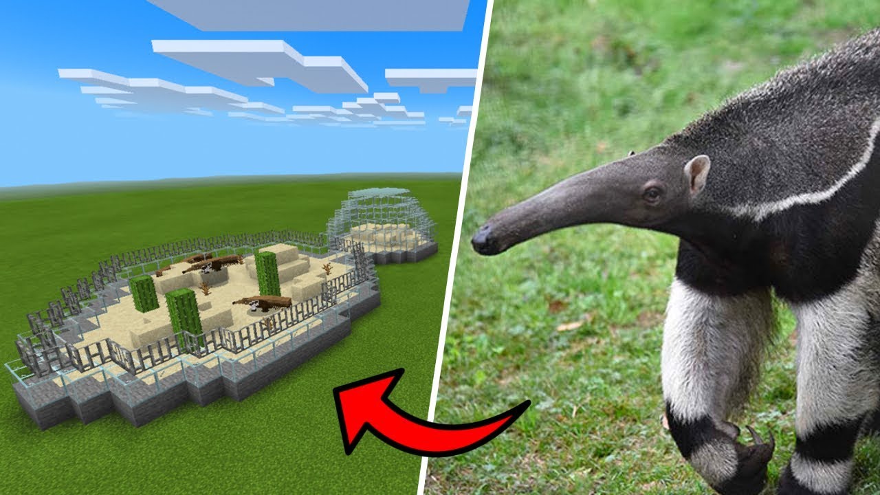 How To Make an ANTEATER FARM in Minecraft PE