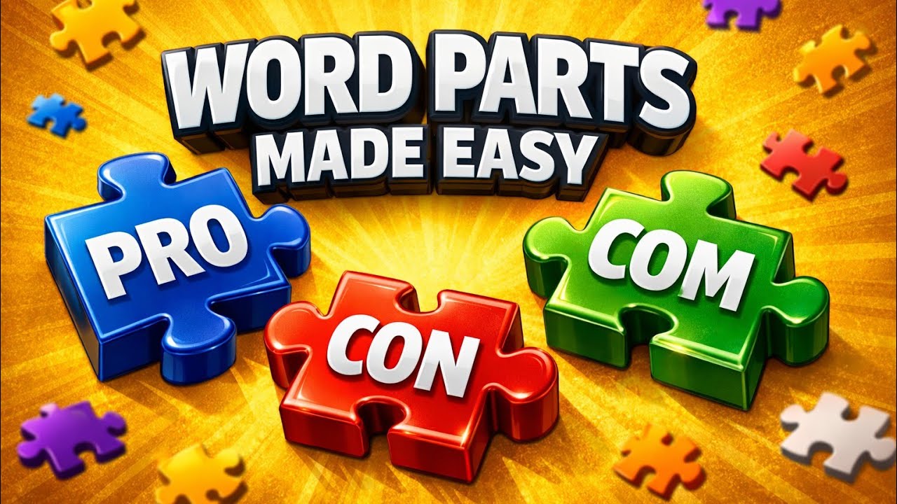 Stop Guessing Word Meanings! Pro-, Com-, Con- Prefixes Explained | MyView 5 Spelling