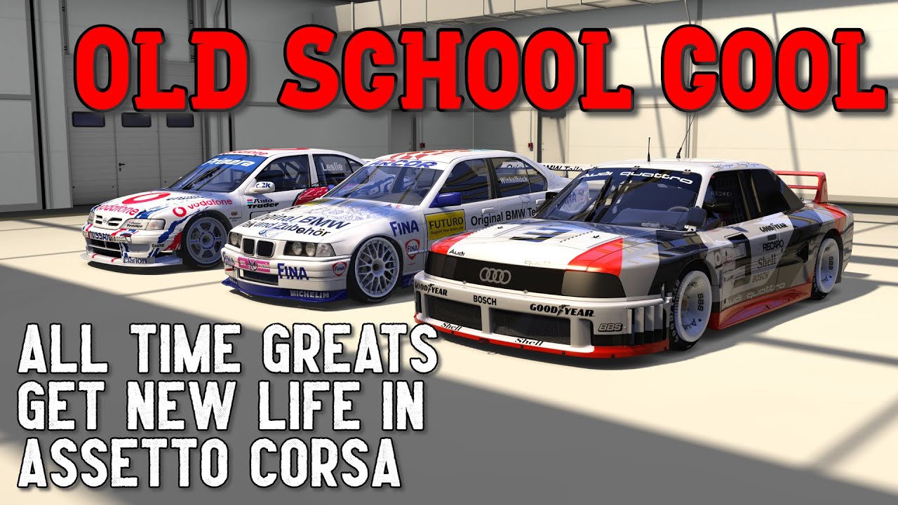 CLASSICS! 3 New or Updated Free Car Mods for Assetto Corsa