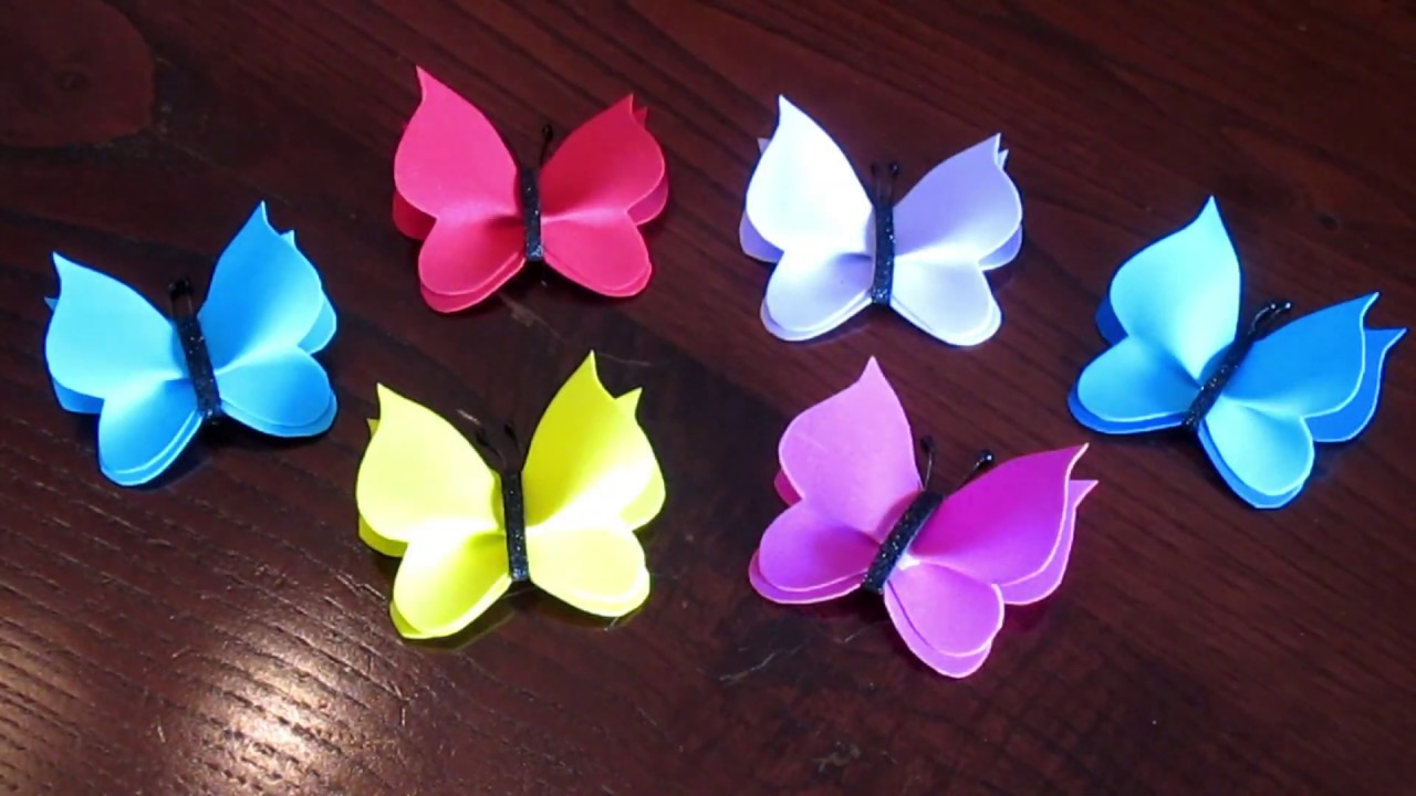 Farfalle con gomma eva/crepla/ Idee bomboniere con gomma eva/crepla
