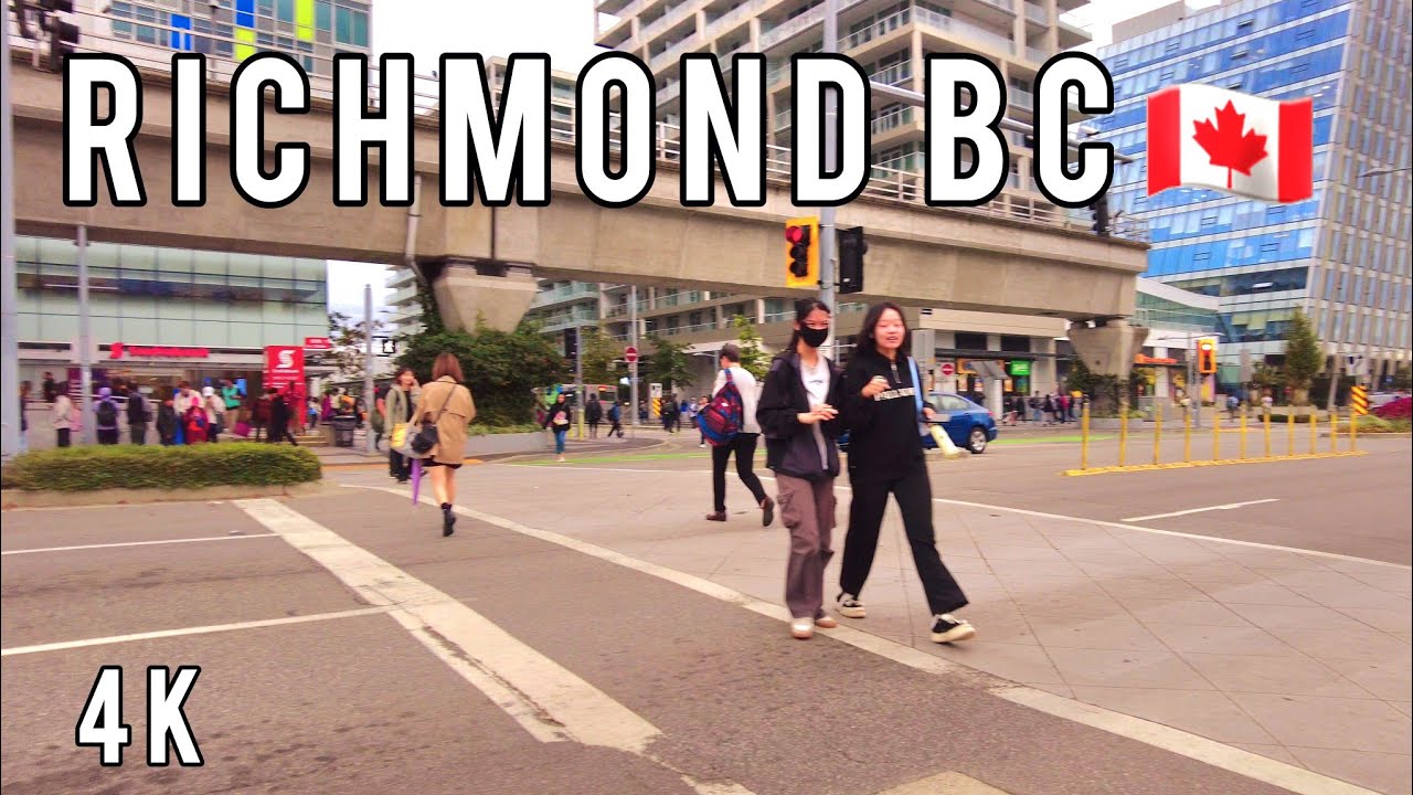 🇨🇦  [4K] 🍁 Architectural Autumn | Discovering Richmond's Unique Buildings on Foot, BC Canada 