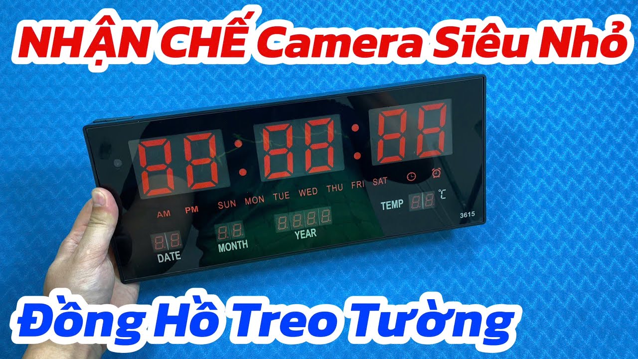 Camera Đồng HồTreo Tường Vạn Niên , Camera Đồng Hồ Treo Tường LẮP SIM 4G Để Xem Từ Xa Ở Bất Cứ Đâu