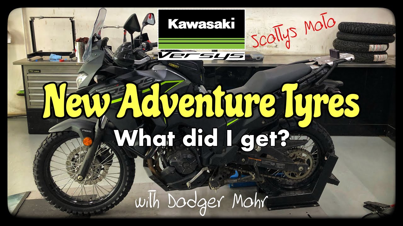 Kawasaki Versys X300 - Новые шины для приключенческого туризма