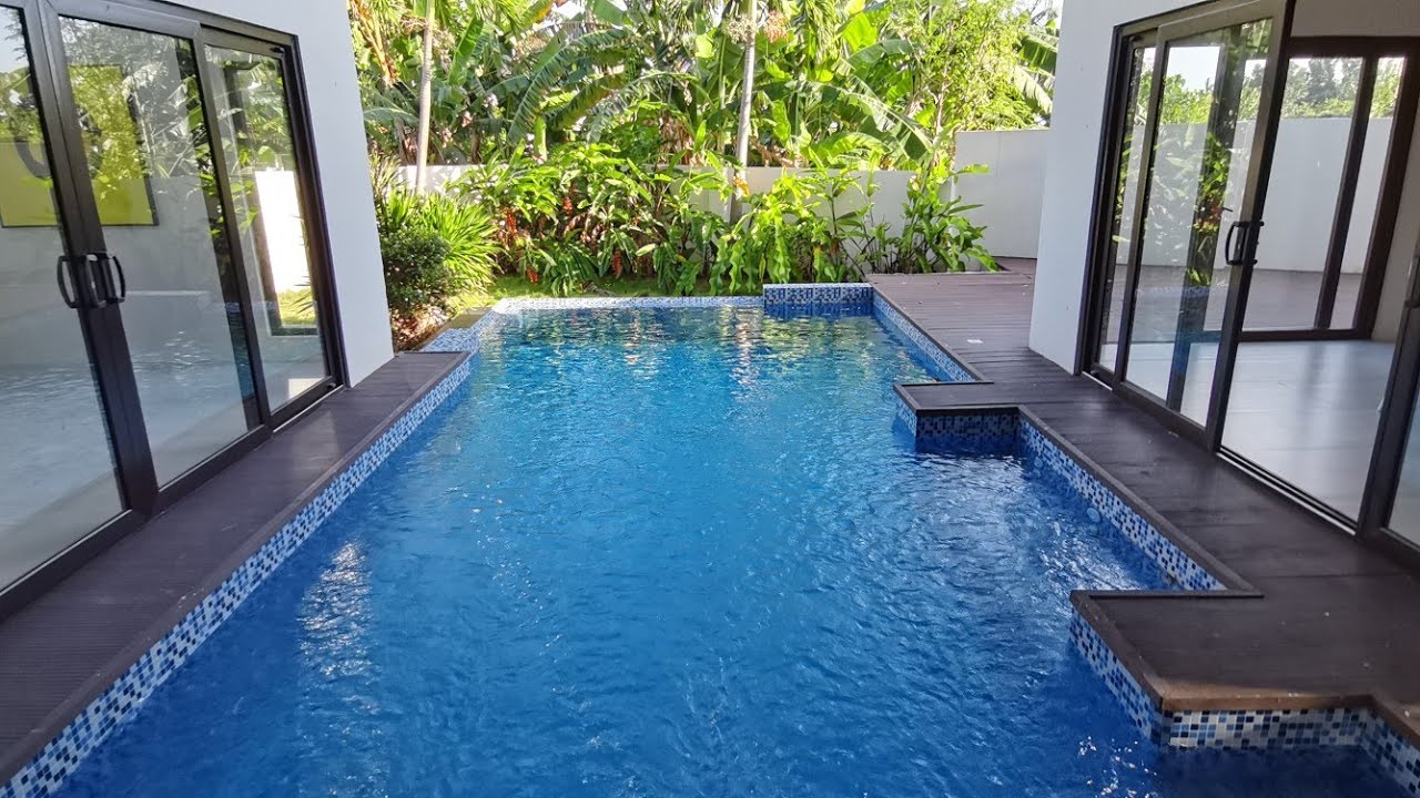 brand new House and lot with swimming in a Beach Front Subdivision in Mactan Island, Cebu.