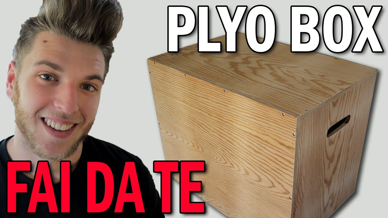Come Costruire un BOX PLIOMETRICO per CROSSFIT - Plyo Box DIY - Home Gym FAI DA TE