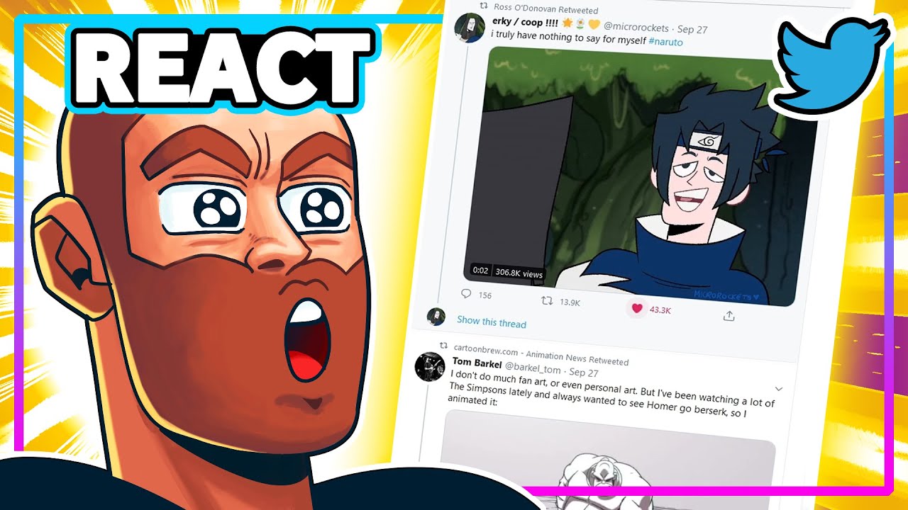 Animator Reacts: Twitter Animations
