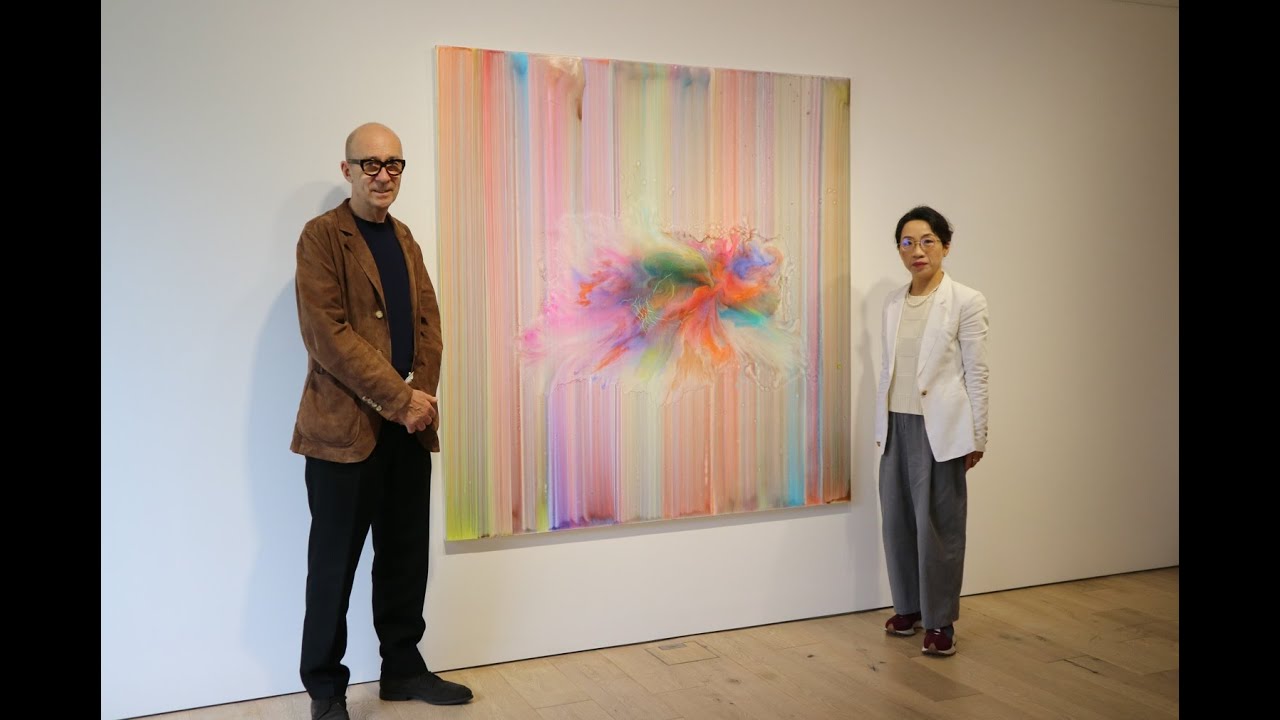 Conversation between Bernard Frize and Sumi Kang @ Perrotin Gallery Seoul
