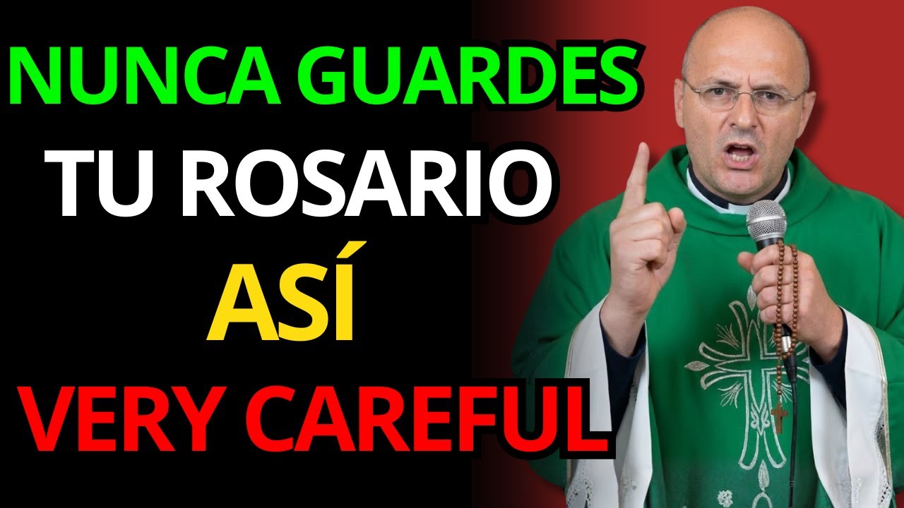 NUNCA HAGAS ESTO AL ROSARIO: EL PADRE CARLOS SPAHN ADVIERTE DE LA MALDICIÓN ESPIRITUAL