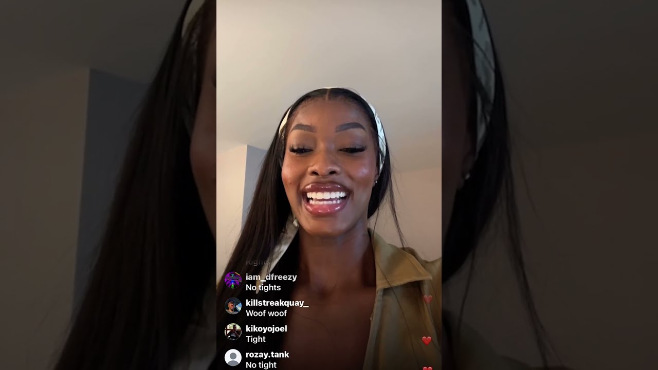 Rickea Jackson on instagram live 4/4/25