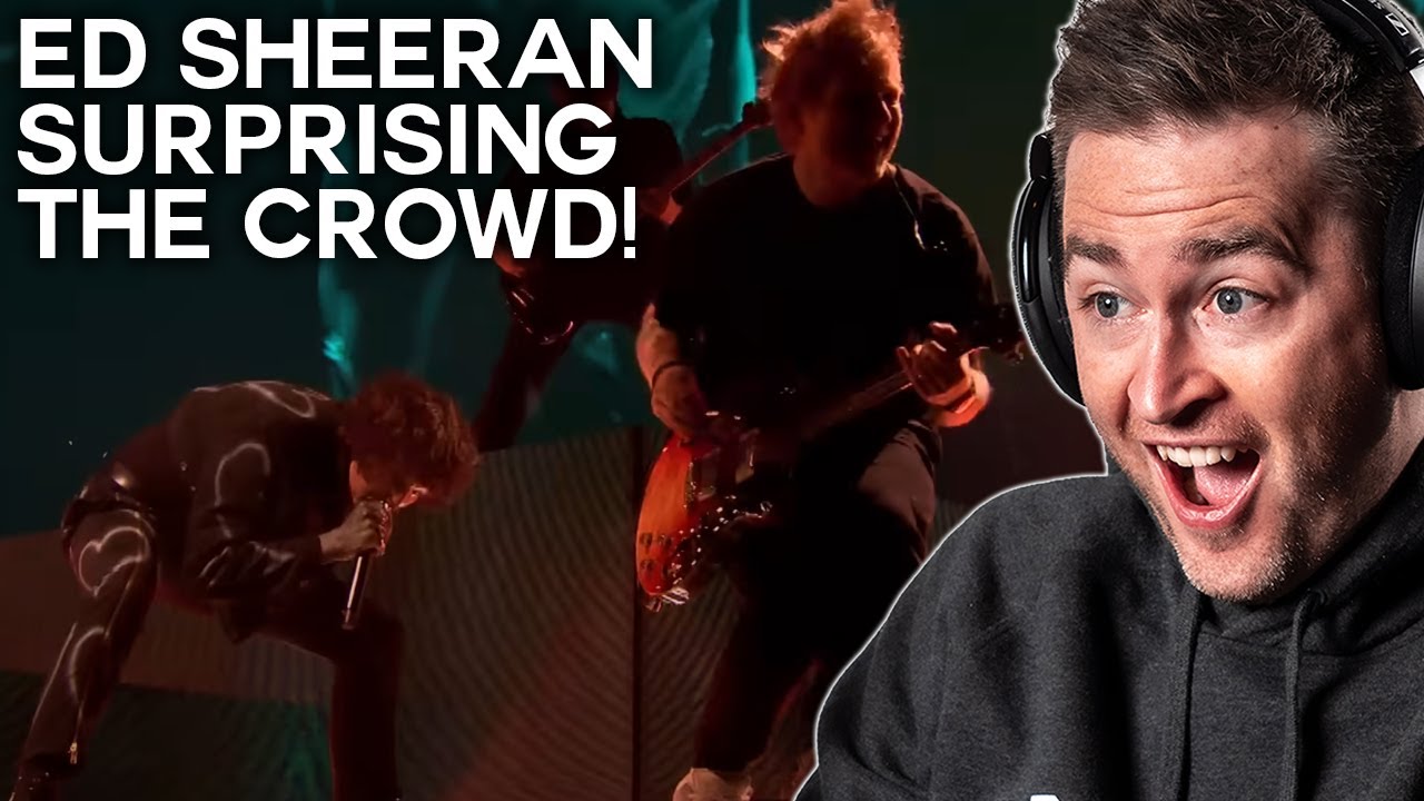Bring Me The Horizon при участии Эда Ширана — Bad Habits Live в Рединге 2022 РЕАКЦИЯ