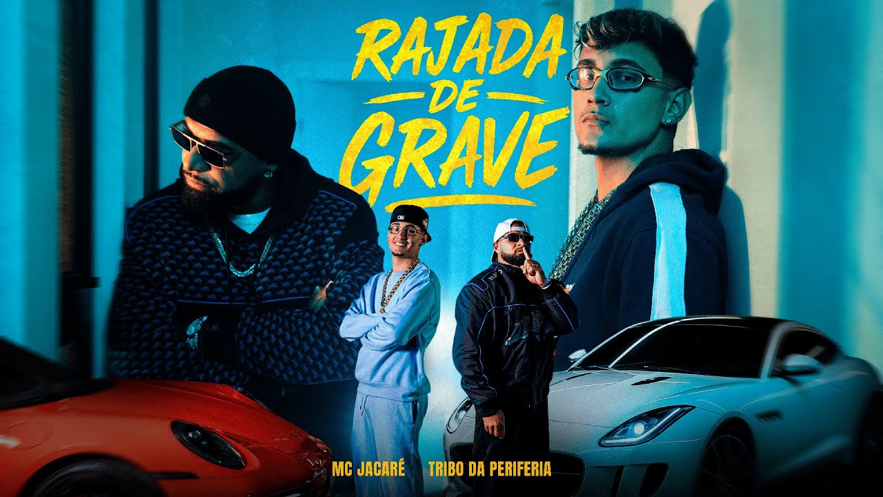 MC JACARÉ, TRIBO DA PERIFERIA - RAJADA DE GRAVE (Clipe Oficial)