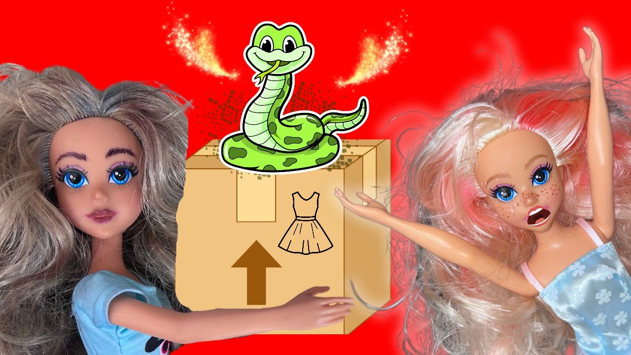 OH NO! Snakes in the Dress Box! 🐍📦