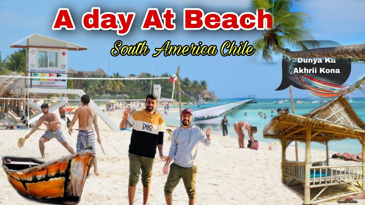 Most Beautiful Beach In South America Chile | Sea View of Chile | Beach Vlog