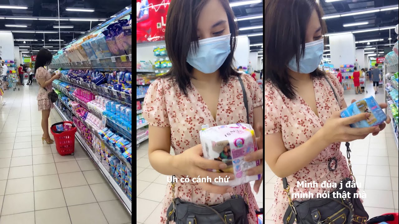Bạn Trai Đi Mua Băng Vệ Sinh Cho Người Yêu, Bất Ngờ Tán Thêm Được Gái Xinh Vào Nhà Nghỉ| Vlog