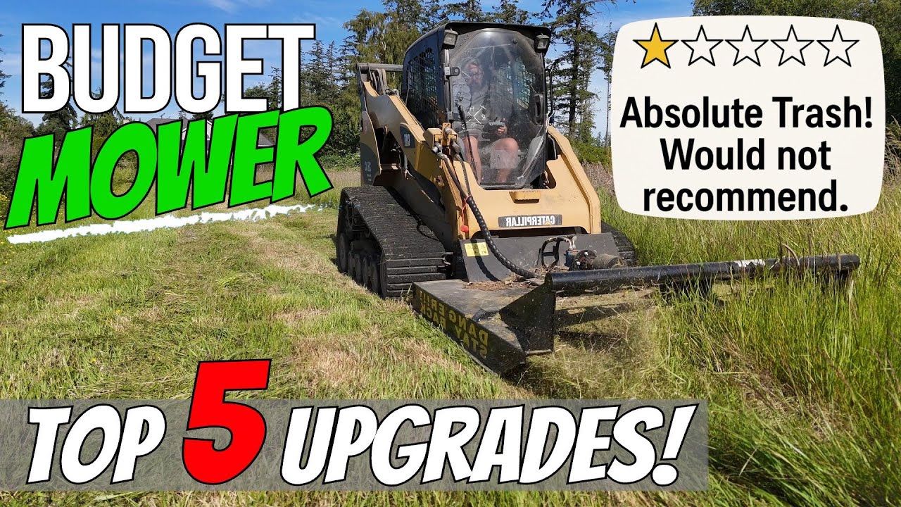 Top 5 Upgrades: Making a CHEAP Chinese Brush Cutter BETTER!