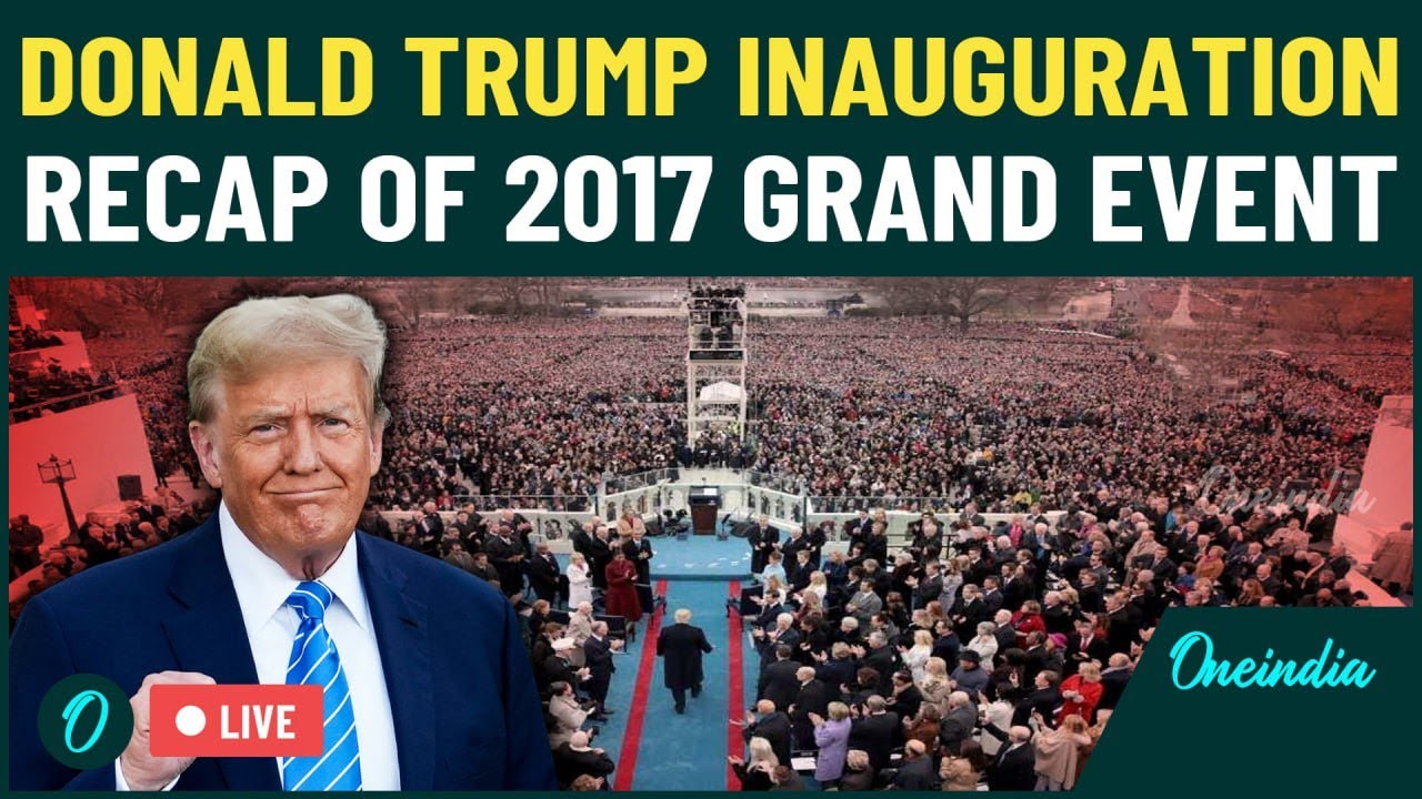 Donald Trump Returns as US President LIVE | Watch the Moment Trump Took Oath as US President in 2017