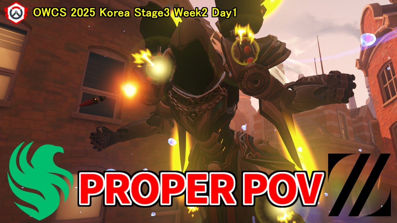 【Proper POV】Team Falcons vs ZETA DIVISION OWCS 2025 Korea Stage 3 Week2 Day1【Overwatch 2】