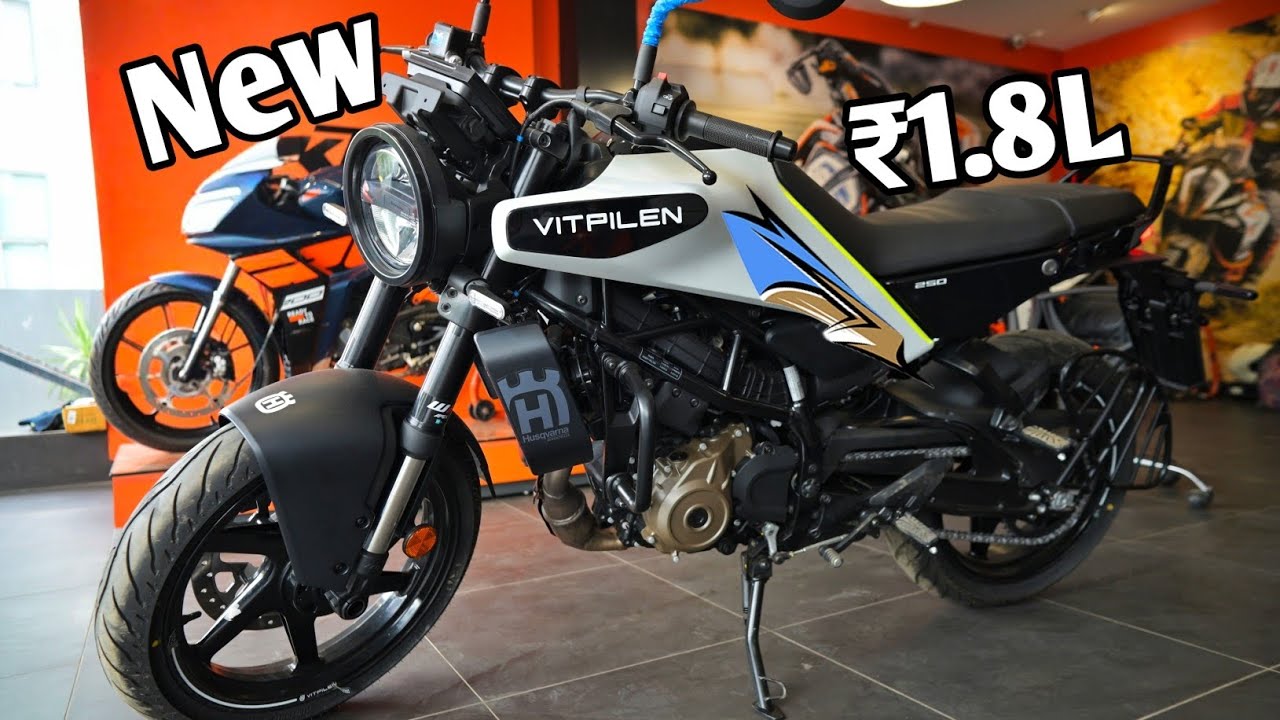 Husqvarna Vitpilen 250 New Model 2025 Detailed Review