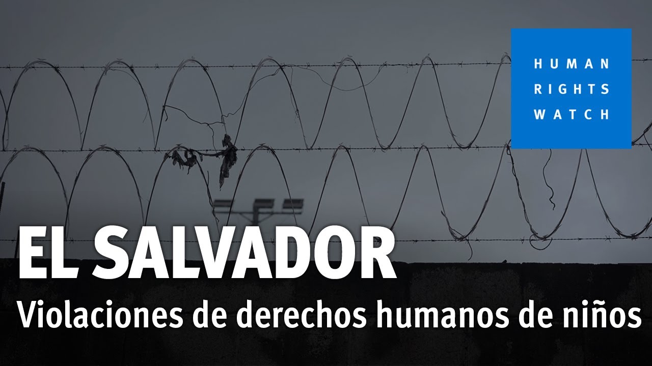 El Salvador: Violaciones de derechos humanos de niños