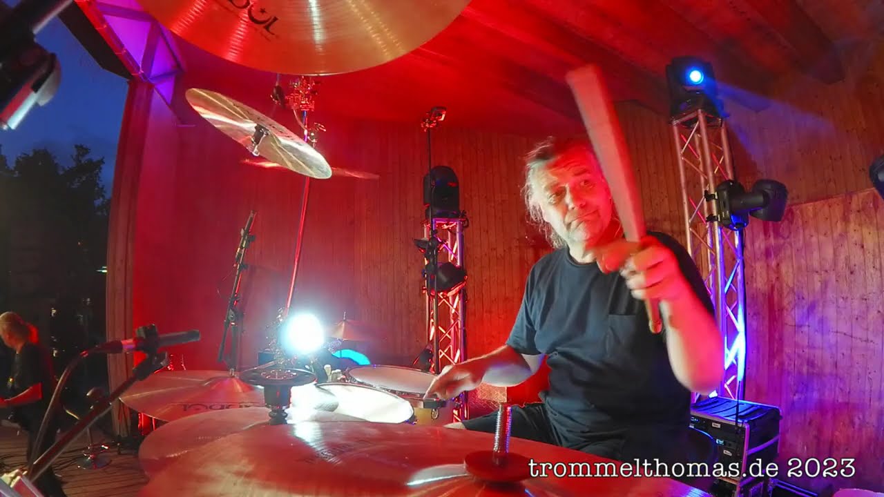 Albatros von Karat, Splitt - Ostrock - Tribute, Live 2023, Drumcam