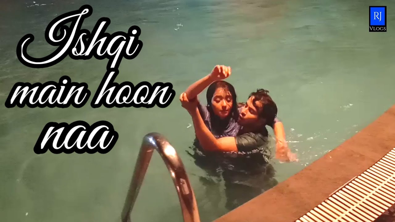 Behind the scene | ishqi tumhe kuch nahi hoga (poolside) | #ishqparzornahin #funinshoot #shooting