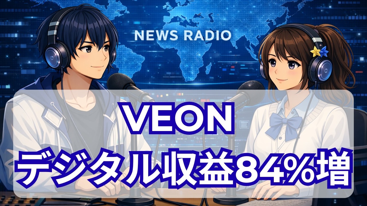 VEON、デジタル収益84%増で全体の2割に到達 - 通信事業者の転換点