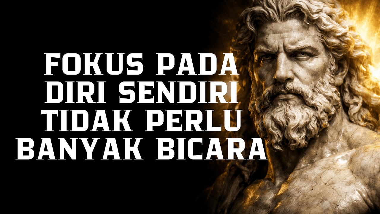 Fokus pada Diri Sendiri & Kurangi Bicara: Saat Hidupmu Mulai Berjalan ke Arah yang Benar | Stoikisme