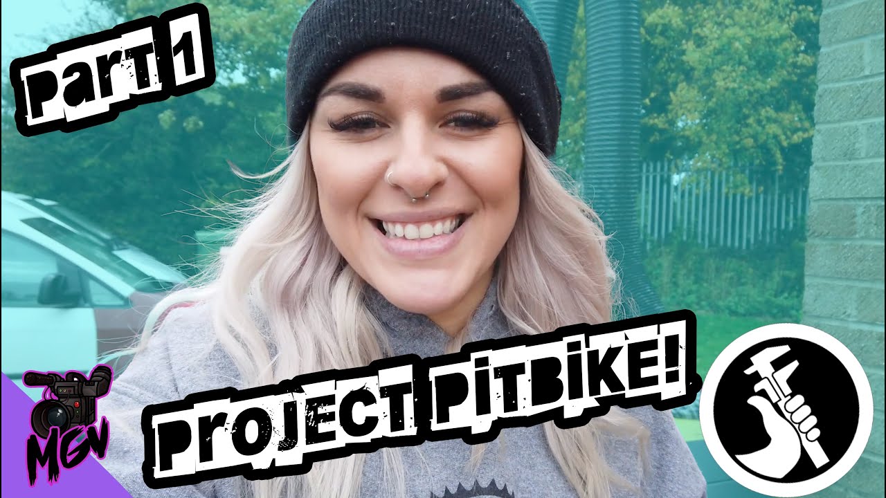 PROJECT PITBIKE AT THE MACHINE SHOP  | McGinn’s Vlogs
