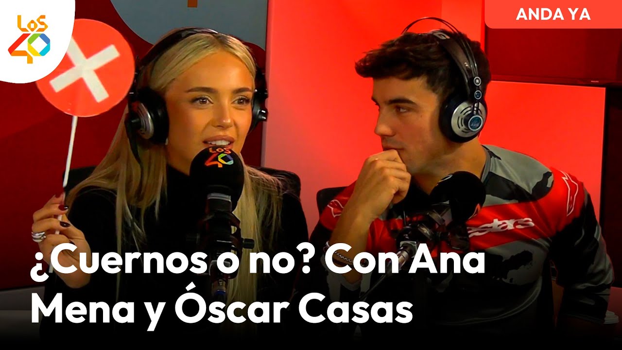 Ana Mena y Óscar Casas se mojan: ¿Son cuernos o no? | LOS40