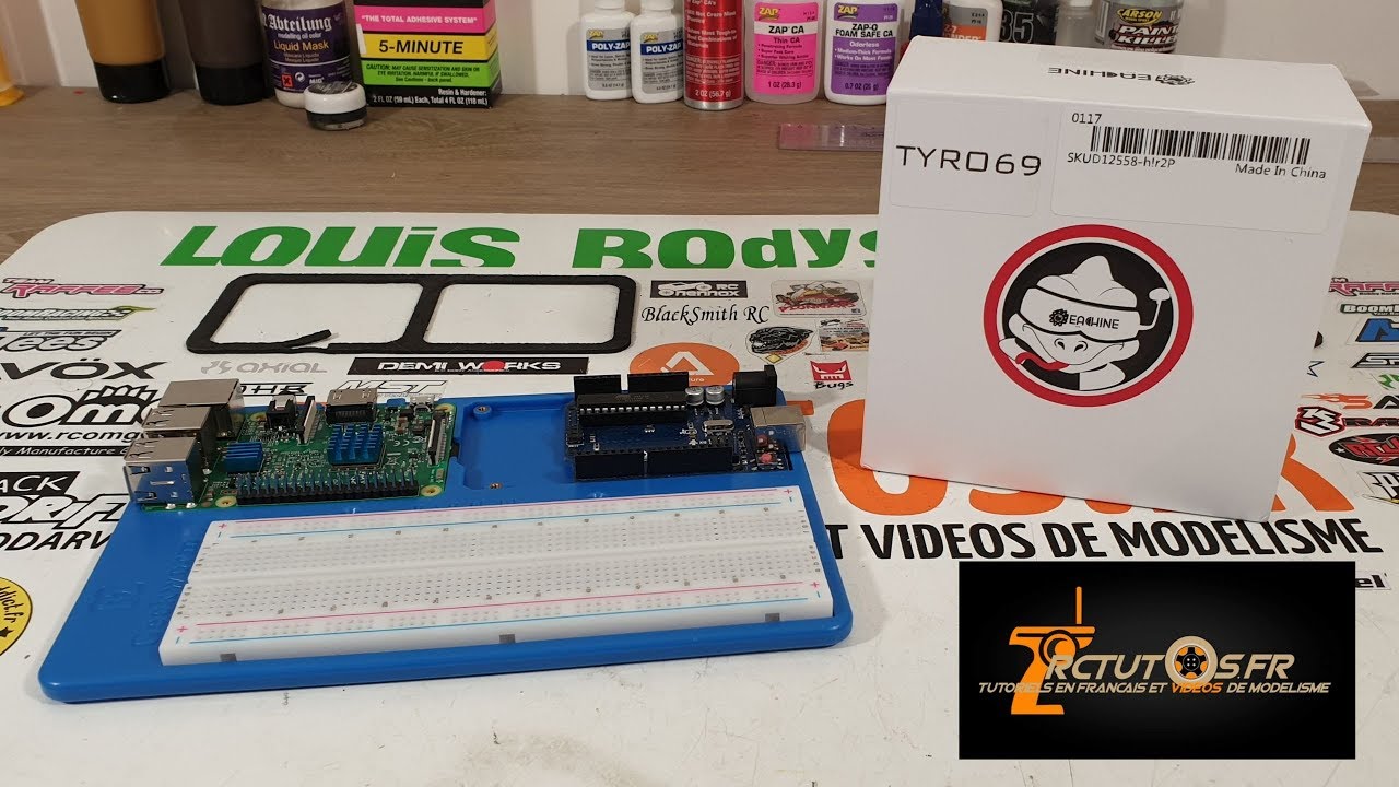 Eachine Tyro69 DIY FPV quadcopter - RCTutos Airlines - RCTutos #326