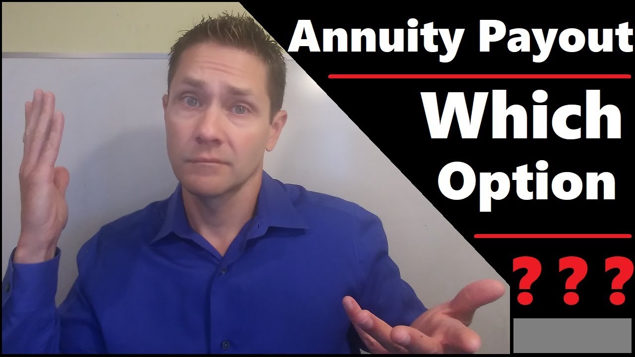Annuity Settlement Options: Lump Sum, Period Certain, Survivorship, &c
