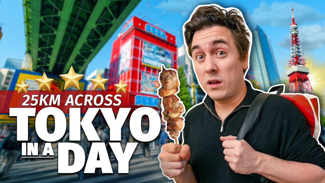 I Tried Walking Across Tokyo in a Day ⛩️