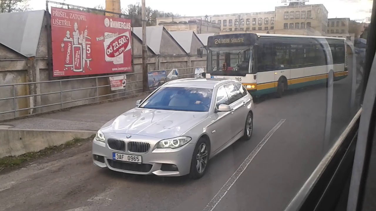 Jízda linkou 070: Liberec - Chrastava (Karosa C 934E)