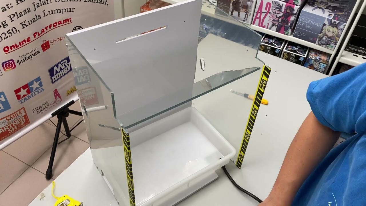 Water Spraybooth Unboxing