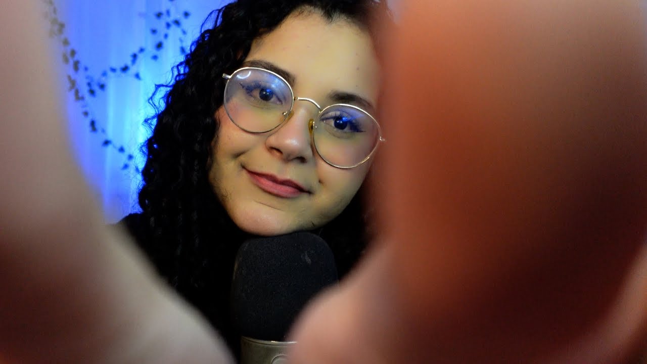ASMR SONS DE BOCA l TESOURA l TIRANDO SUAS ENERGIAS NEGATIVAS E PALAVRAS DE AFIRMAÇÃO