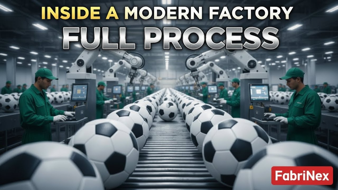 Inside The Football Factory | How Soccer Balls Are Made Today – Billion-Dollar Process (2026)