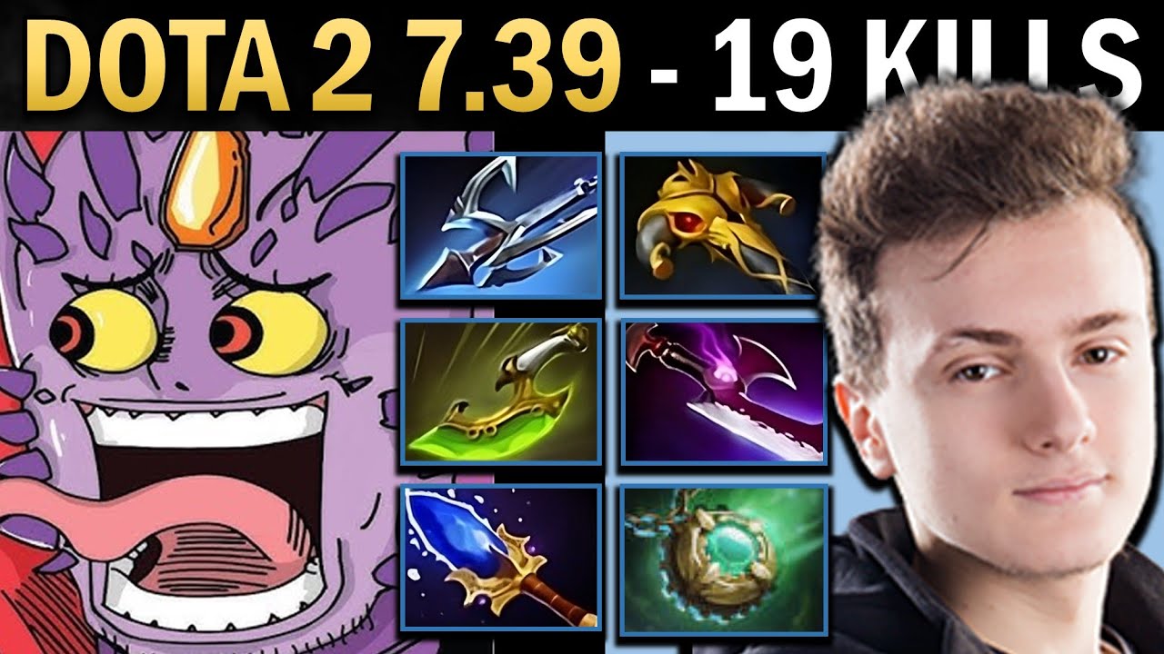 Lion Gameplay with 19 Kills and Echo Sabre - Dota 7.39