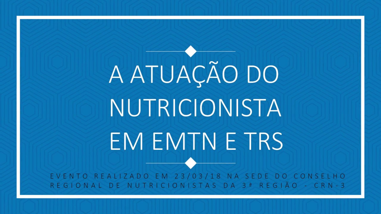 Novos desafios do nutricionista em EMTN  | Dra. Carolina Gonçalves