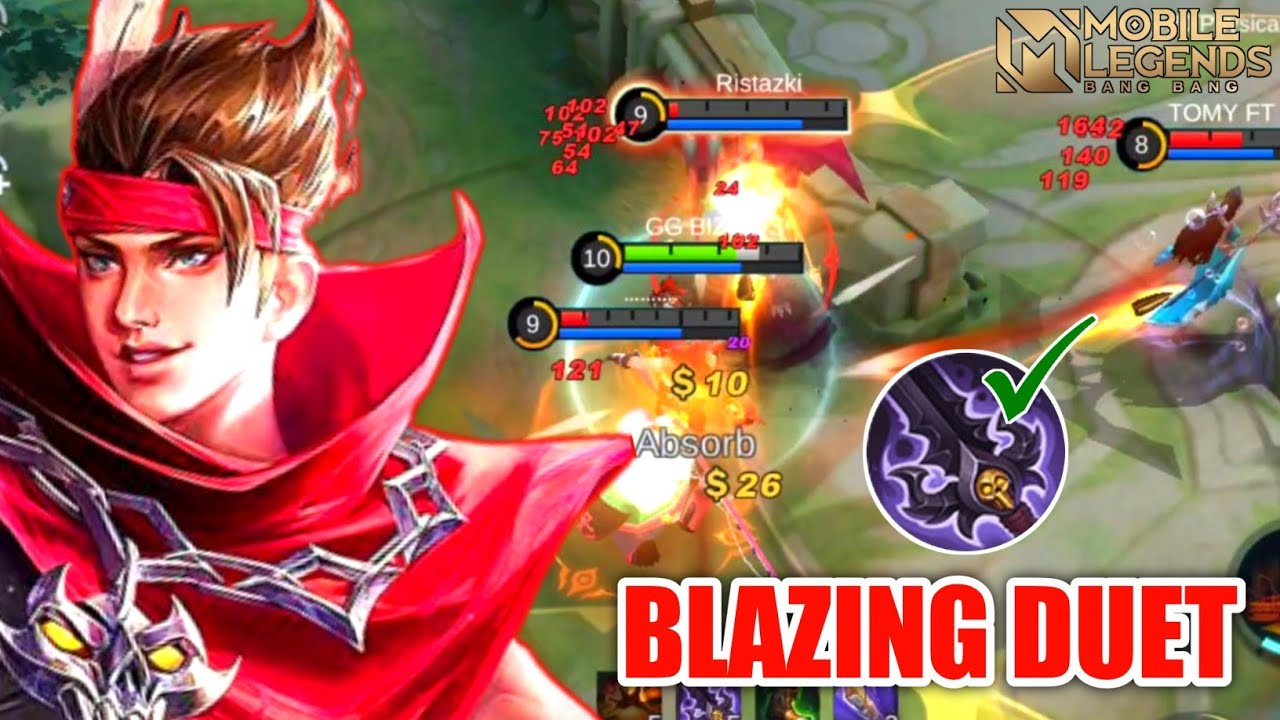 BLAZING DUET CLAUDE BAR BAR - BEST BUILD TERSAKIT - TOP GLOBAL CLAUDE - MLBB