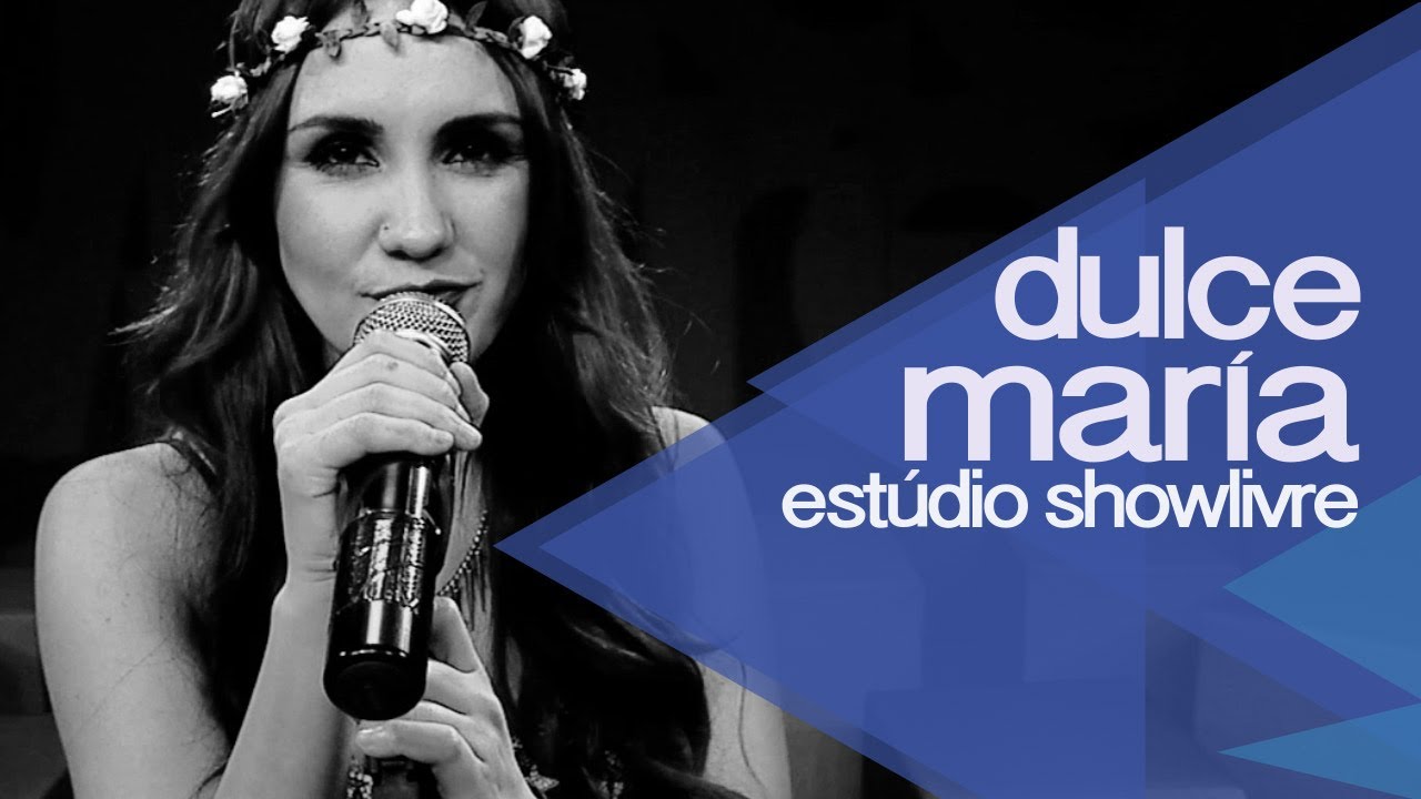 Dulce María no Estúdio Showlivre 2014 - Apresentação na íntegra